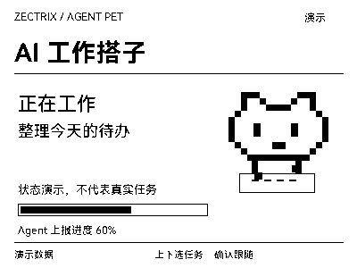 Codex ペット のネイティブ 400×300 カード例